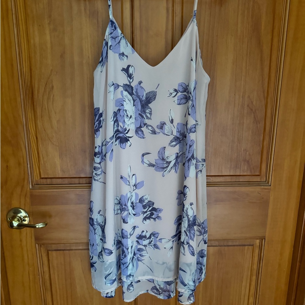 Peach Love California Dress, Size Small, Pale Pink
